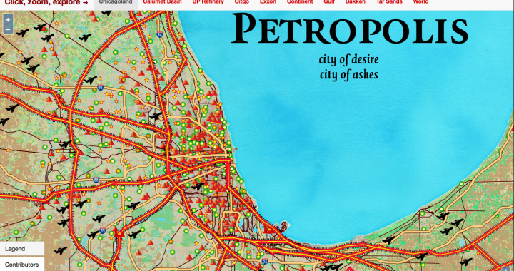 Map of Petropliis, City of Desire, city of Ashes